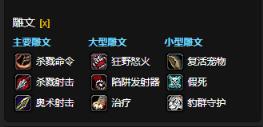 魔兽世界CTM怀旧服兽王猎雕文选择推荐