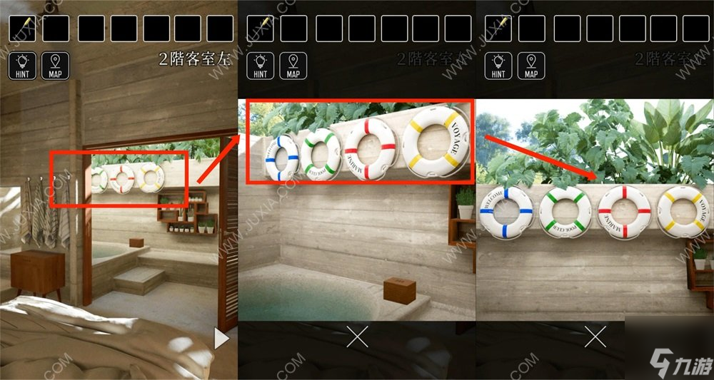 逃脱游戏泳池俱乐部通关攻略 大门钥匙在哪