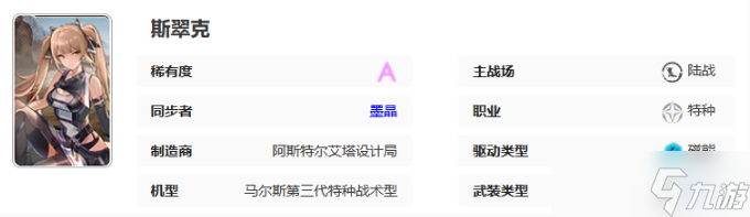 《艾塔纪元》斯翠克机体内容一览