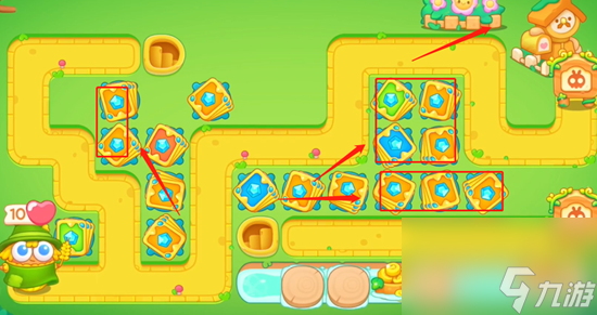 保卫萝卜4头等大事 - 第11关通关攻略详解