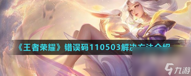 《王者荣耀》错误码110503解决方法介绍