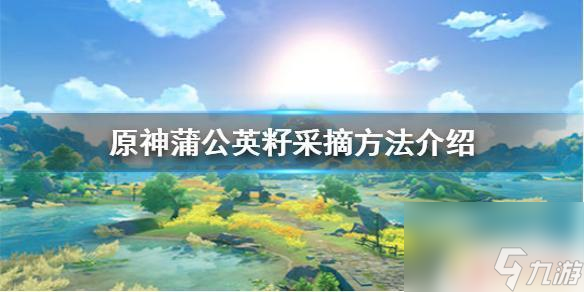 原神采摘蒲公英籽 原神手游蒲公英籽采摘攻略截图