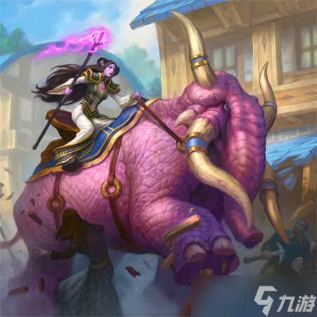 <a id='link_pop' class='keyword-tag' href='https://www.9game.cn/lscsmsyxcazb/'>炉石传说</a>雷象坐骑属性介绍