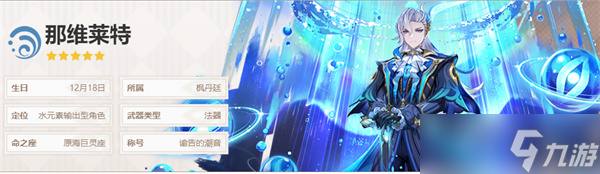 原神那维莱特突破材料收集攻略
