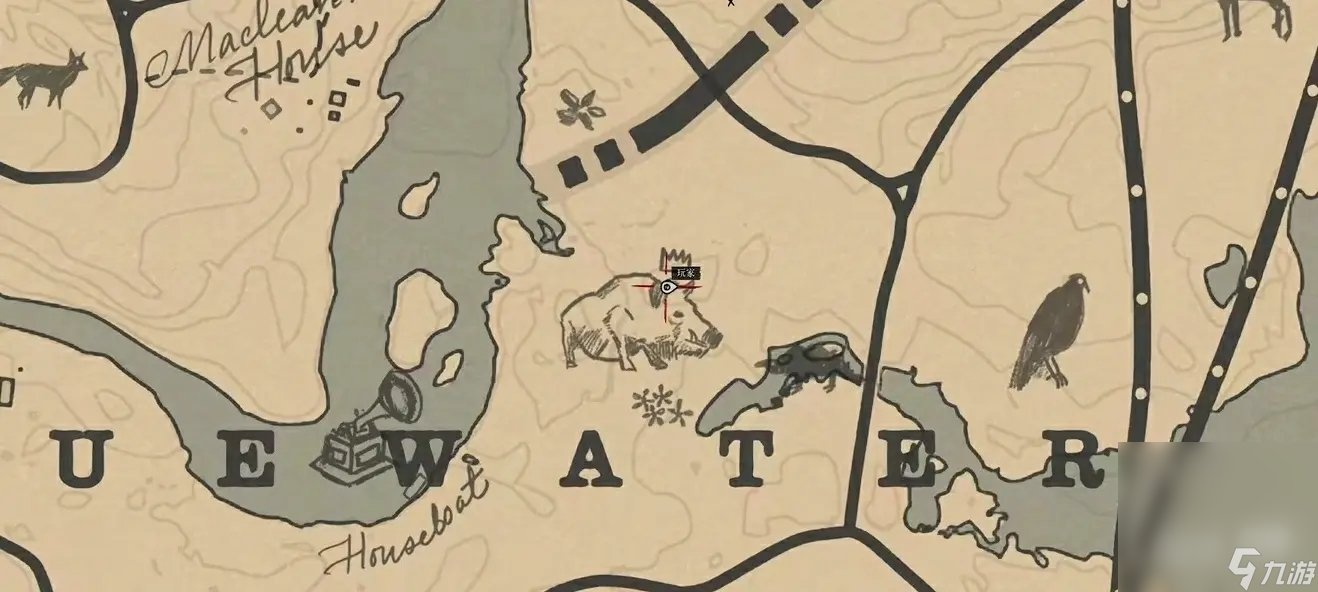 《荒野大镖客 救赎2》传说动物在哪里介绍
