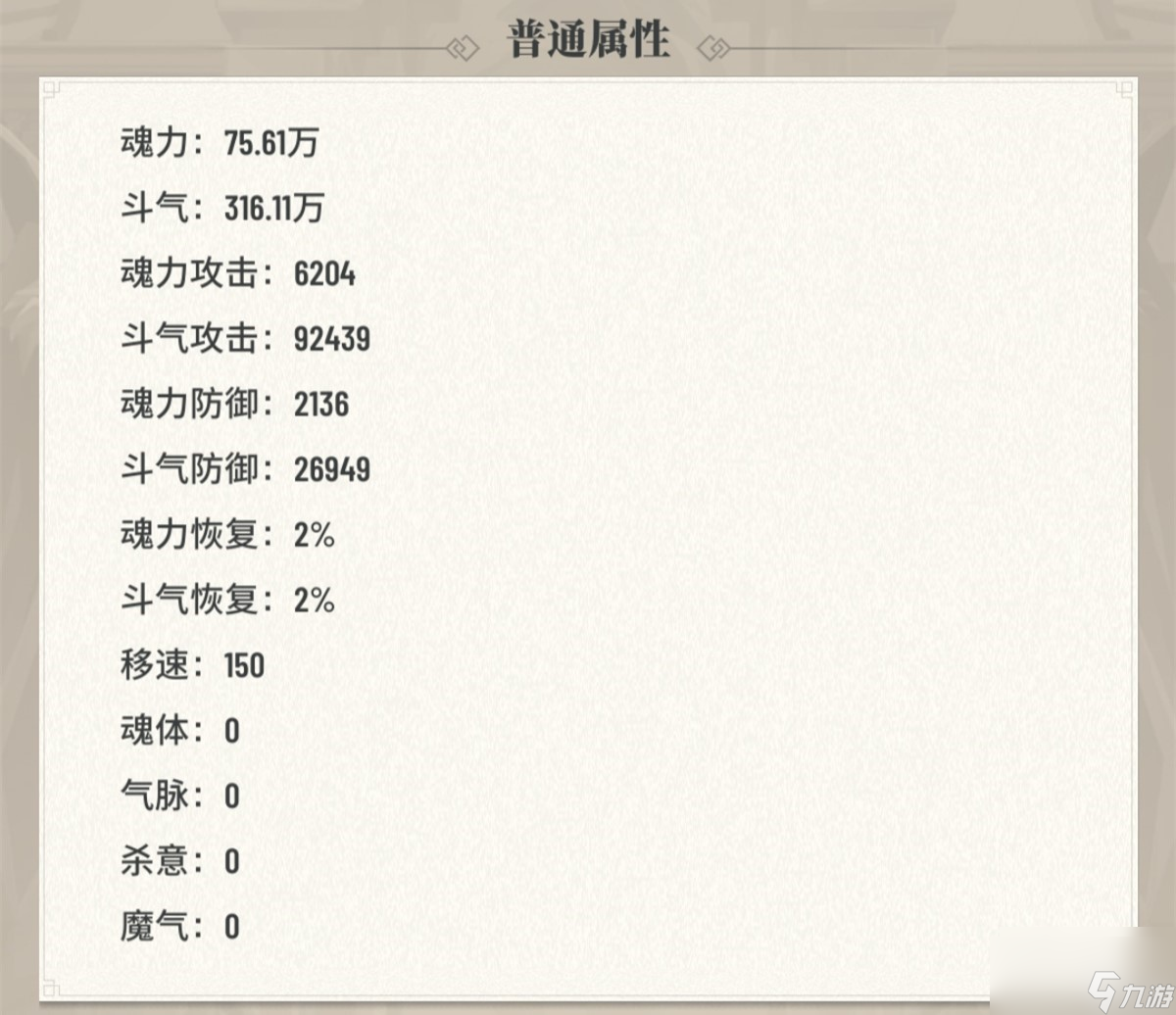 斗破苍穹 三年之约角色属性解读