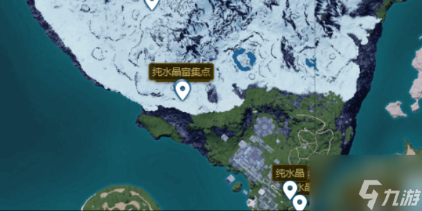 幻獸帕魯純水晶塊采集點(diǎn)