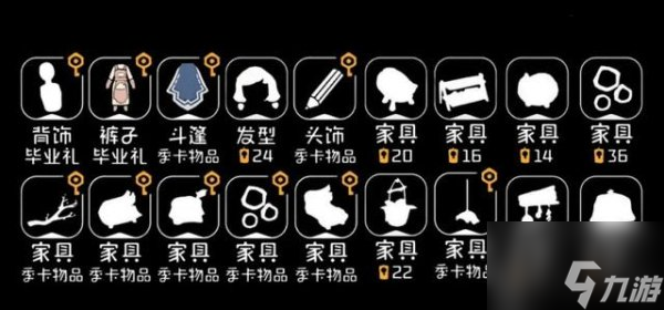 光遇新季节筑巢季兑换图 光遇新季节筑巢季兑换物品一览