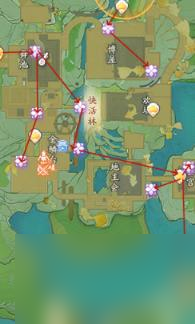 射雕快活林风华位置一览