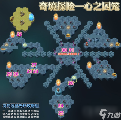 《剑与远征》心之囚笼过关方法