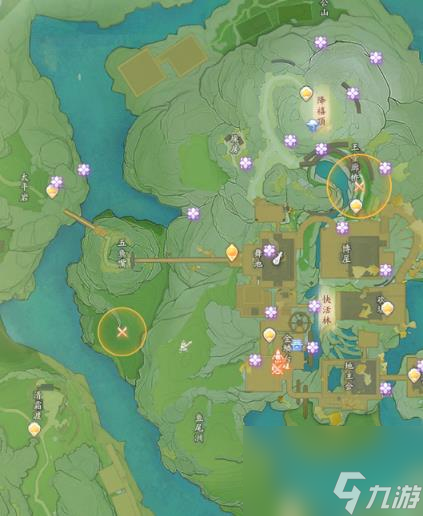 射雕快活林风华位置一览