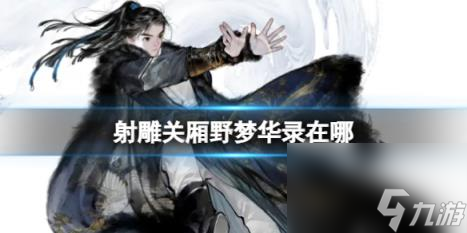 射雕关厢野梦华录位置介绍