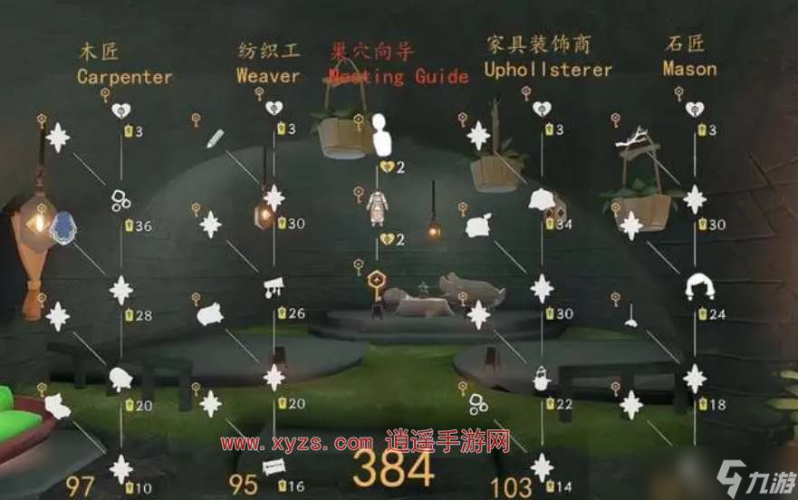 光遇筑巢季物品兑换图一览