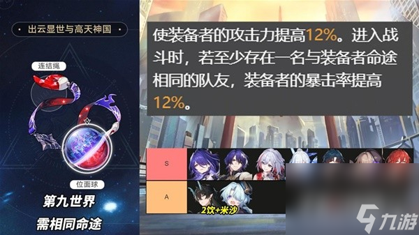 《崩坏星穹铁道》2.1版本3倍位面掉落遗器适合角色推荐