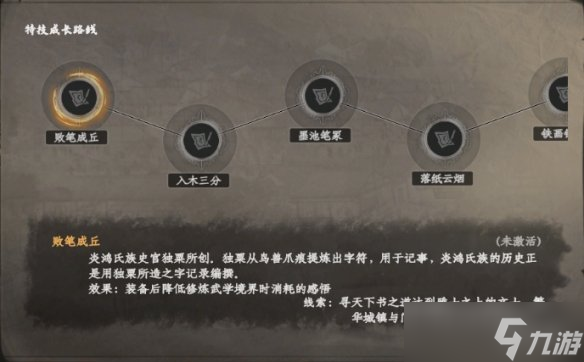 《下一站江湖2》文士特技介紹