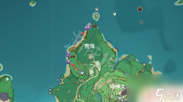 原神金紫 《原神》紫晶塊最佳采集路線