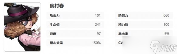 《女神异闻录夜幕魅影》奥村春图鉴