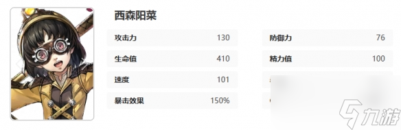 《女神異聞錄夜幕魅影》西森陽菜圖鑒