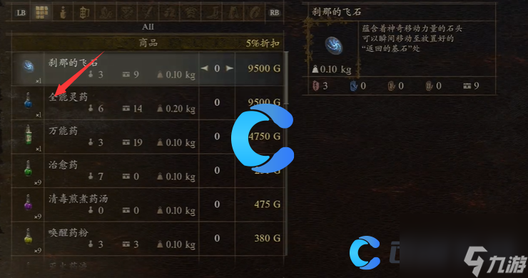 《龙之信条2》全能灵药介绍