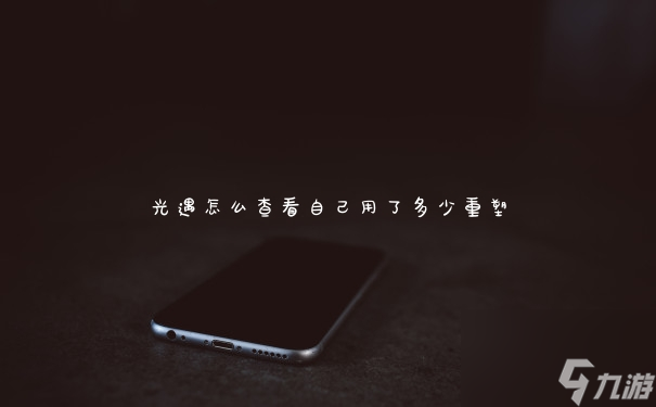 <a id='link_pop' class='keyword-tag' href='https://www.9game.cn/skygy/'>光遇</a>怎么查看自己用了多少重塑