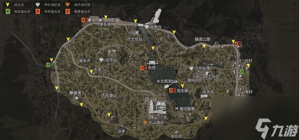《暗区突围》物资分布图一览