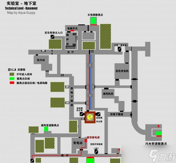 《逃離塔科夫》實驗室地圖撤離點圖鑒分享