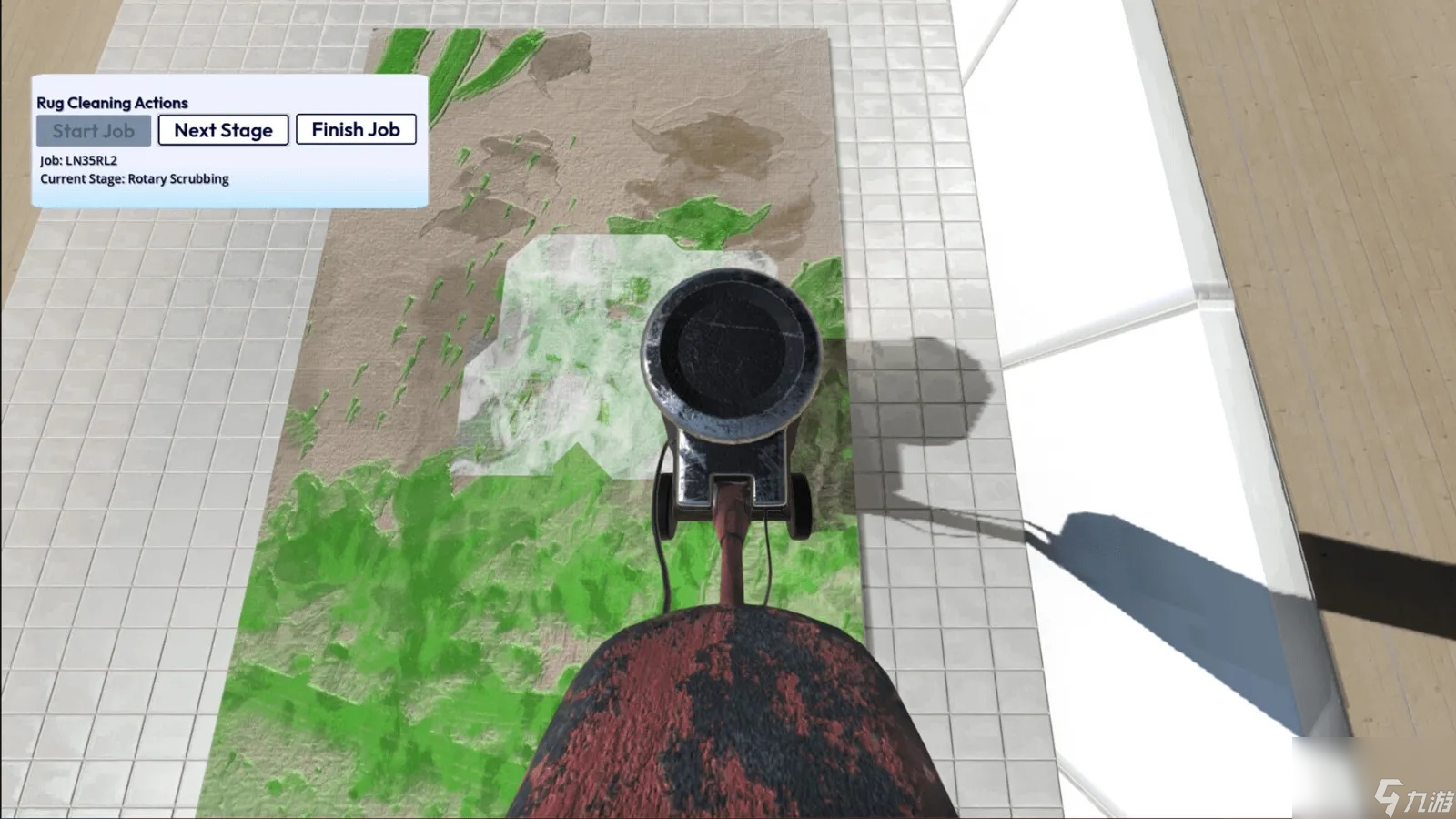 模拟经营游戏《地毯清洁模拟器》Steam页面上线