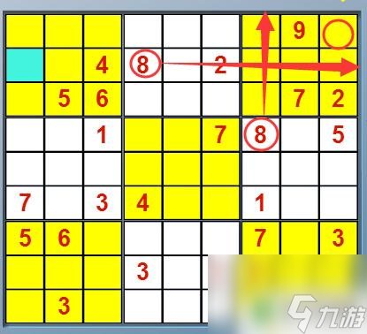 數(shù)獨九宮格怎么交叉法 數(shù)獨九宮格解題方法