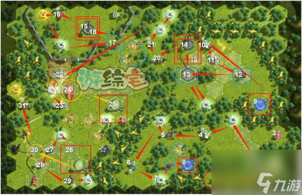 星际52区迷宫第二关攻略 迷宫第二关推箱子路线推荐