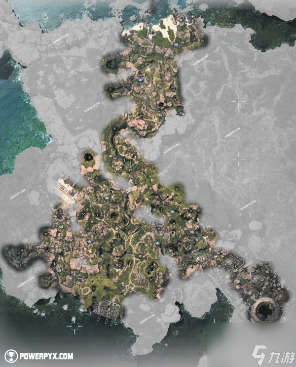 最终幻想7重生大地图点位一览
