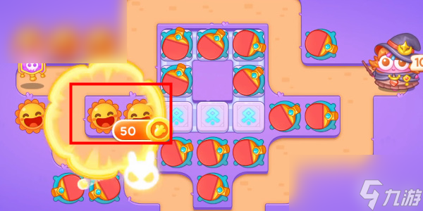 保卫萝卜4阿波与魔法宝藏第一关通关攻略