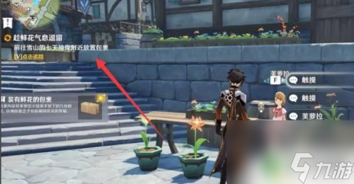 原神鮮花怎么放置包裹 原神趁鮮花氣息逗留任務包裹放置技巧