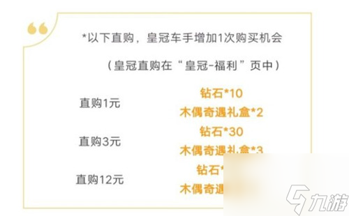 <span class='zzqColorRed'>QQ</span>飞车手游木偶奇遇套装价格 多少钻石可以得