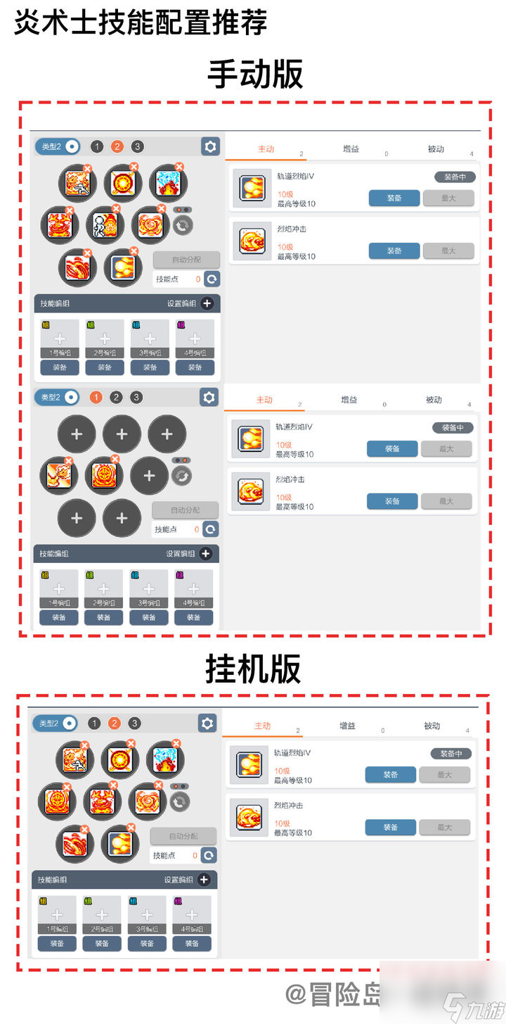 冒险岛炎术士超级技能怎么点 冒险岛炎术士技能加点顺序？