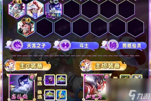 金铲铲之战s11圣斗塞拉斯阵容推荐