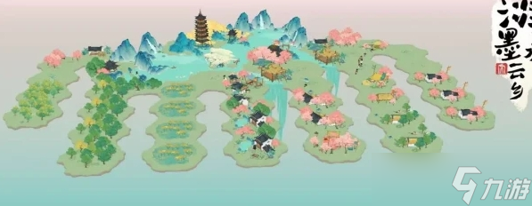 《淡墨水云乡》建筑布局方法攻略