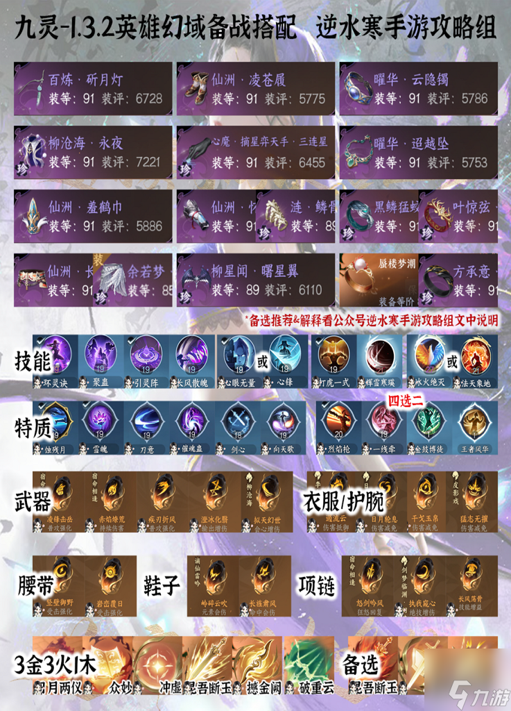 逆水寒手游输出职业备战英雄幻域PVE怎么搭配 输出职业PVE英雄幻域搭配方案