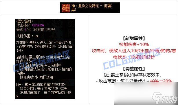 DNF男街霸CP武器改版评测