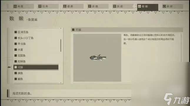 《尼爾：機械紀元》釣魚指南及圖鑒分享