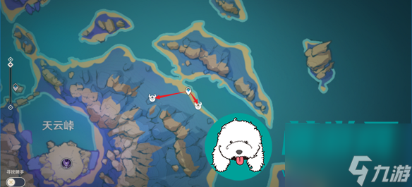 原神飄浮靈分布圖-飄浮靈采集路線