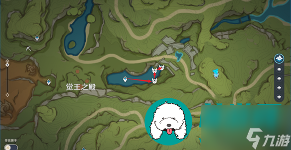 原神飄浮靈分布圖-飄浮靈采集路線