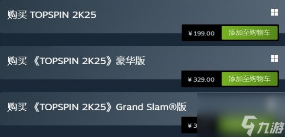 《上旋高手2K25》steam價格介紹