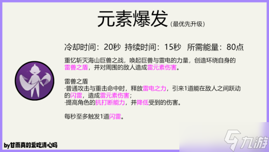 【原神】V4.6攻略 | 北斗武器圣遗物配队攻略