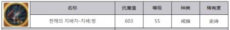 dnf手游深海之王支配青屬性效果一覽