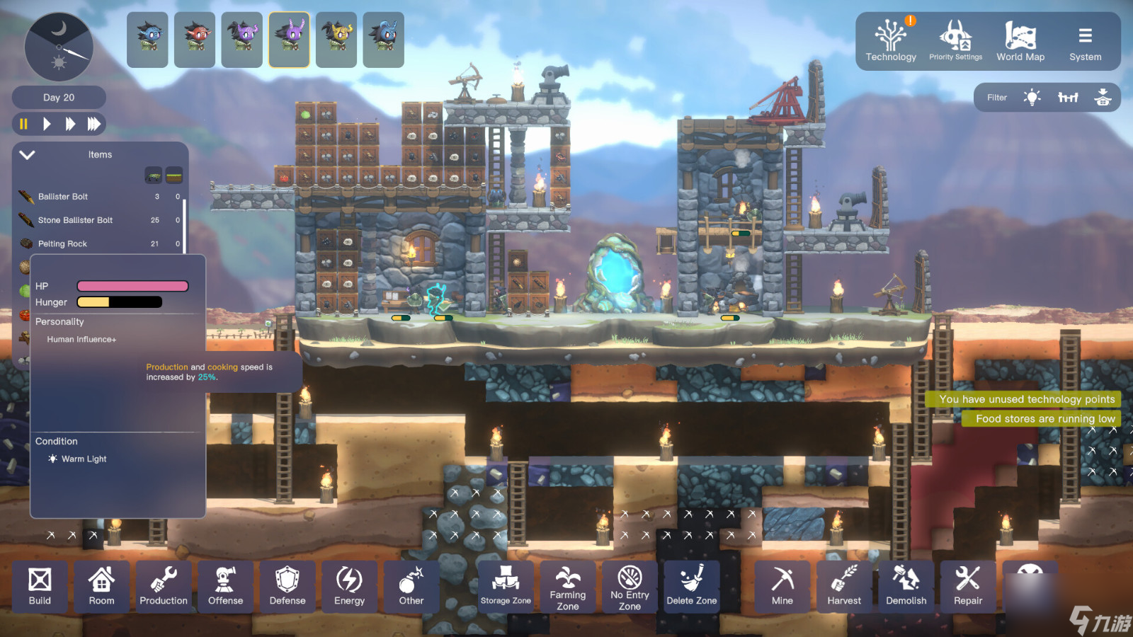 殖民模拟和塔防元素游戏《卡戎方舟》 7月9日EA发售