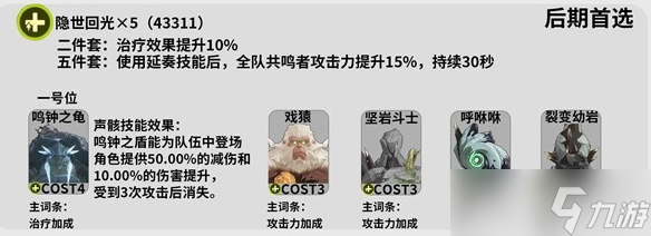 鸣潮维里奈声骸推荐