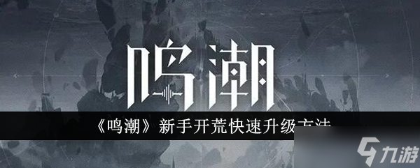 鸣潮新手开荒快速升级技巧一览