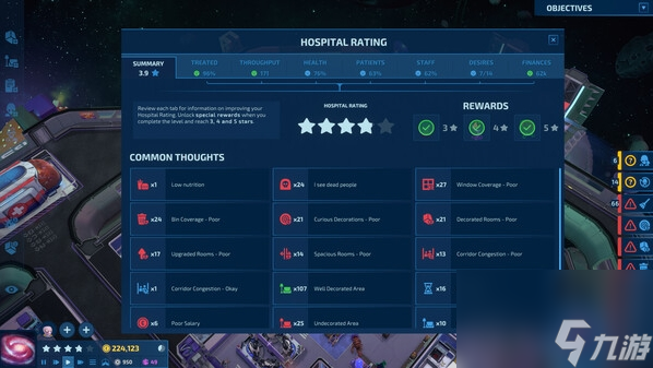医院经营模拟游戏《Galacticare》5月23日发售