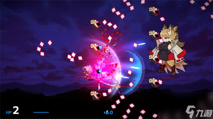 《百合太刀降魔传》上线Steam 横版当作射击游戏