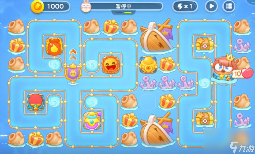 保卫萝卜4海的闺女第25关攻略